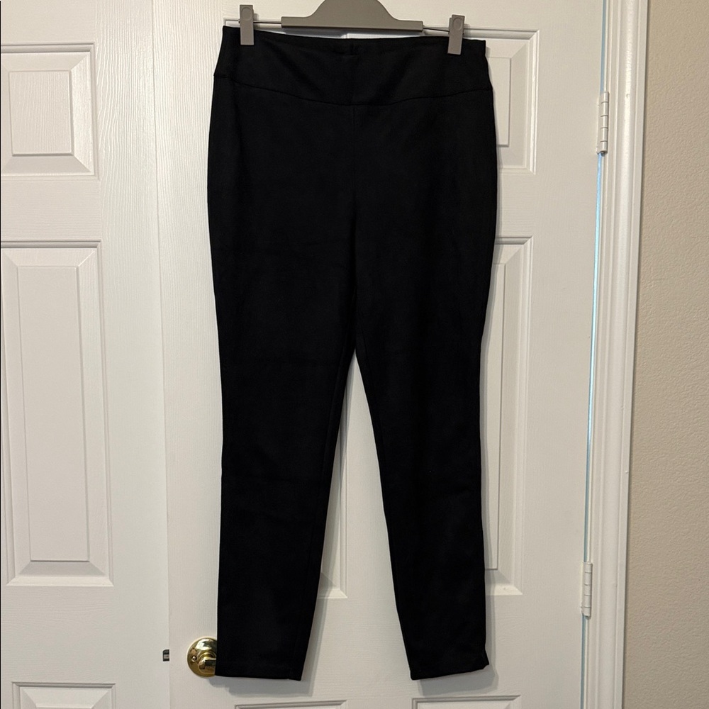 Suede Classic Black Women's Pants